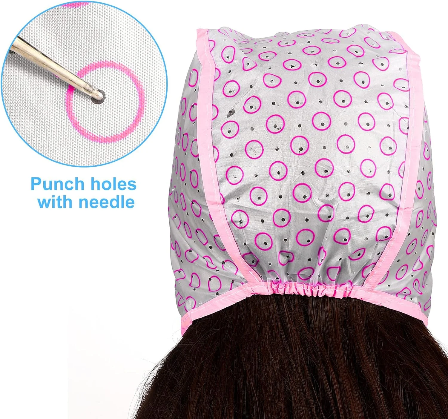 بوآئو، 3 ست کیت رنگ مو شامل 3 عدد کلاه رنگ مو PVC با 3 عدد ابزار حالت دهی، 3 عدد شال یکبار مصرف رنگ مو، 3 جفت دستکش، 3 عدد برس رنگ مو برای رنگ کردن مو (رنگ های متنوع)