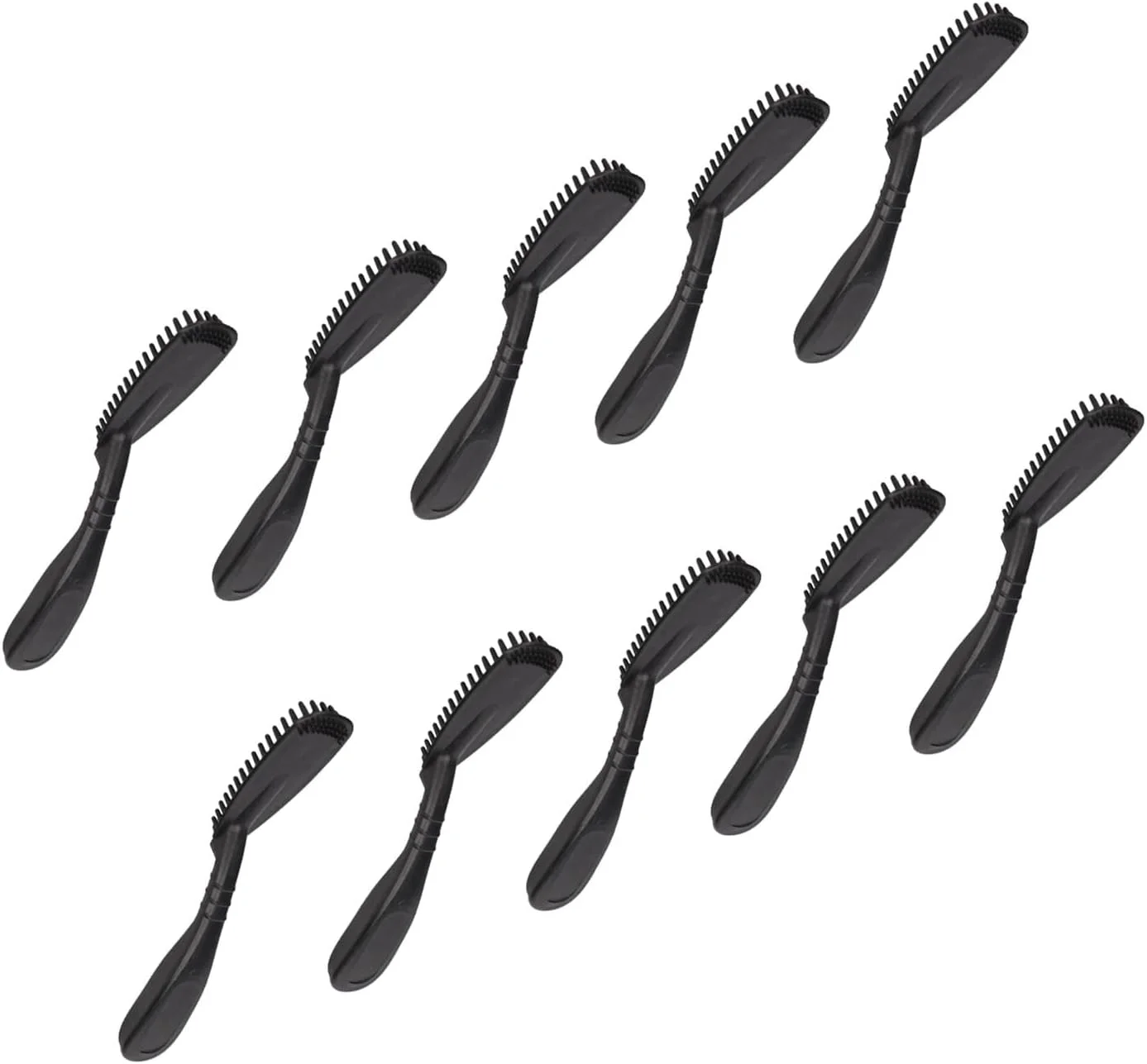 برس رنگ مو، ابزار آرایشگری قابل حمل کاربردی 10 عددی برای سالن آرایش برس رنگ مو، ابزار آرایشگری قابل حمل کاربردی 10 عددی برای سالن آرایش