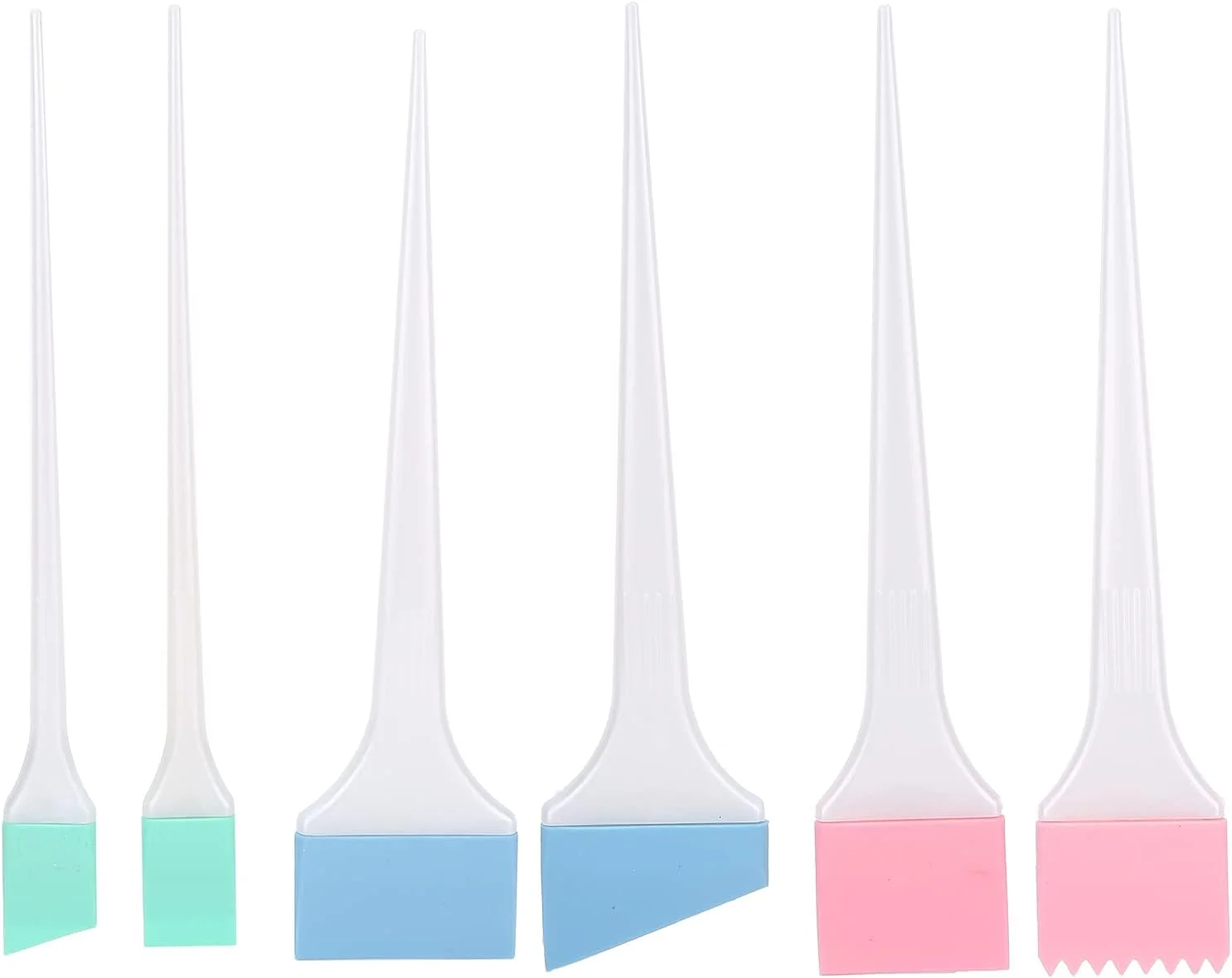 مجموعه 6 عددی برس رنگ مو Brrnoo، برس رنگ مو سیلیکونی، کیت کاسه مخلوط، شانه رنگ، مناسب برای سالن و استفاده خانگی مجموعه 6 عددی برس رنگ مو Brrnoo، برس رنگ مو سیلیکونی، کیت کاسه مخلوط، شانه رنگ، مناسب برای سالن و استفاده خانگی