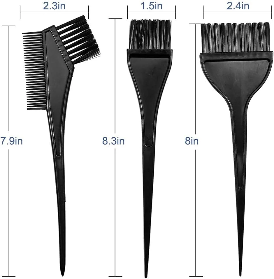 ست کاسه و برس رنگ مو، 4 تکه شامل کاسه رنگ، برس رنگ مو، شانه رنگ برای رنگ کردن و استفاده از رنگ مو ست کاسه و برس رنگ مو، 4 تکه شامل کاسه رنگ، برس رنگ مو، شانه رنگ برای رنگ کردن و استفاده از رنگ مو