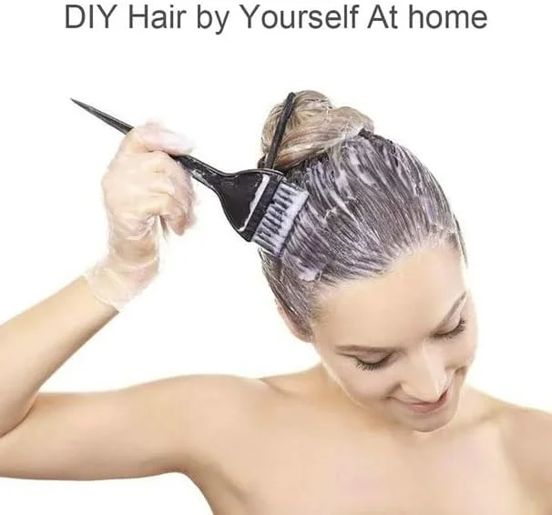 ست برس رنگ مو، برس های حرفه ای رنگ آمیزی مو، مشکی، بسته 3 عددی ست برس رنگ مو، برس های حرفه ای رنگ آمیزی مو، مشکی، بسته 3 عددی