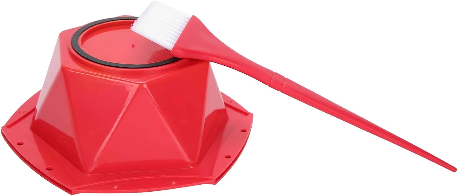 ست کاسه و برس رنگ مو 7 تکه، بادوام و با کاربری آسان، مناسب برای آرایشگاه های حرفه ای و هایلایت مو