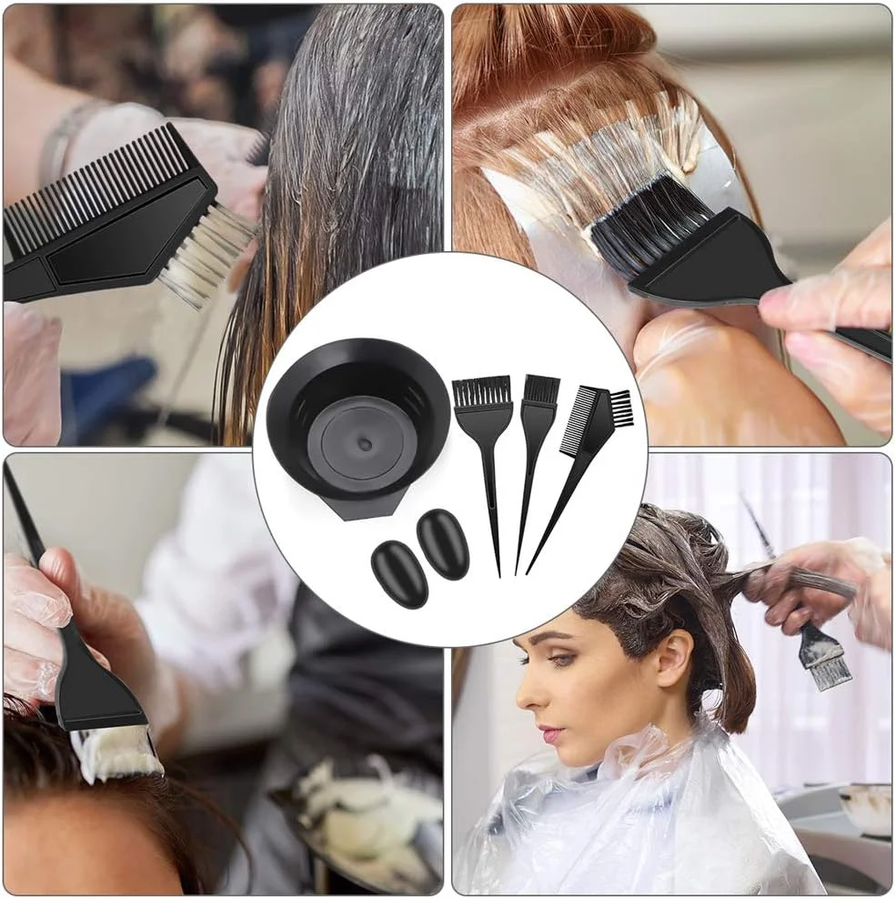 مجموعه برس و کاسه رنگ مو دکتر شف، کیت رنگ مو، ابزار رنگ آمیزی مو، شانه رنگ مو با پوشش گوش، گیره های آرایشگری و دستکش رنگ مو برای سالن و استفاده شخصی (78 تکه) مجموعه برس و کاسه رنگ مو دکتر شف، کیت رنگ مو، ابزار رنگ آمیزی مو، شانه رنگ مو با پوشش گوش، گیره های آرایشگری و دستکش رنگ مو برای سالن و استفاده شخصی (78 تکه)