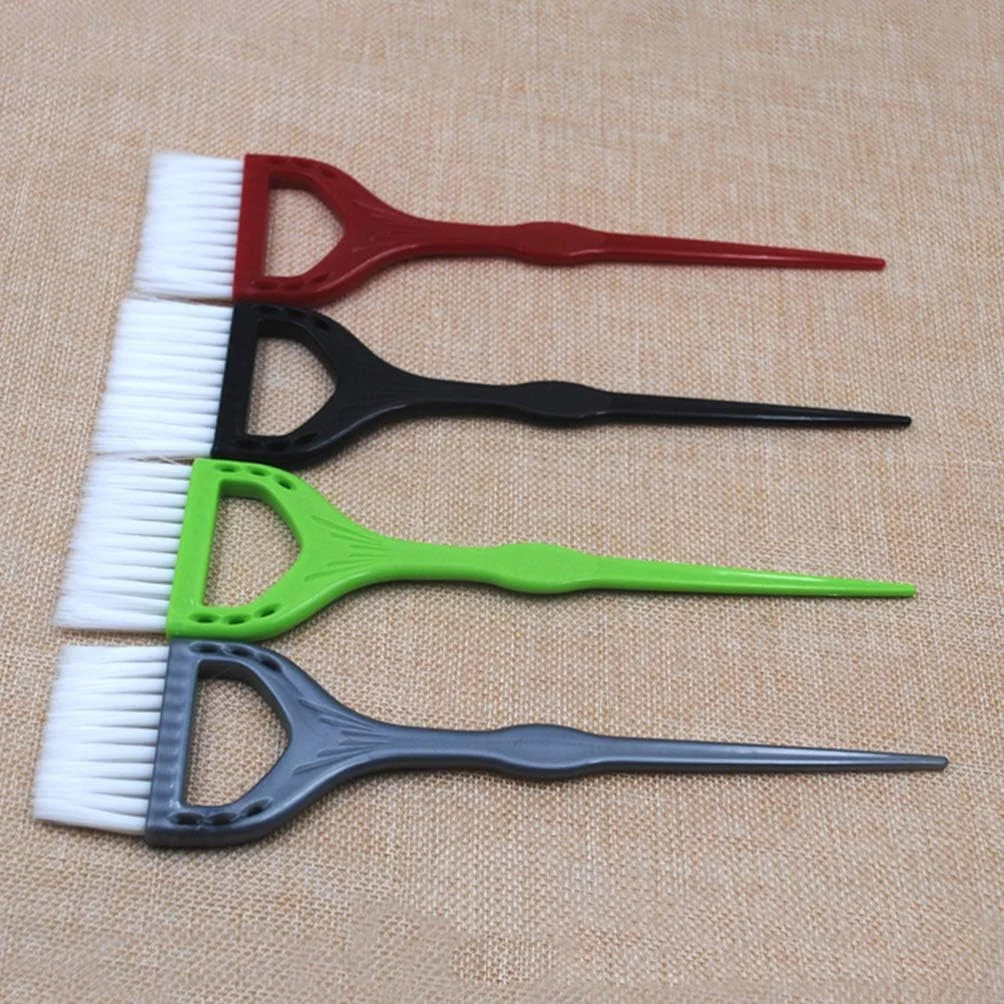 برس رنگ مو، کیت رنگ آمیزی مو، ابزار رنگ آمیزی و مش کردن مو با دسته مناسب برای استفاده در سالن (رنگ تصادفی) برس رنگ مو، کیت رنگ آمیزی مو، ابزار رنگ آمیزی و مش کردن مو با دسته مناسب برای استفاده در سالن (رنگ تصادفی)