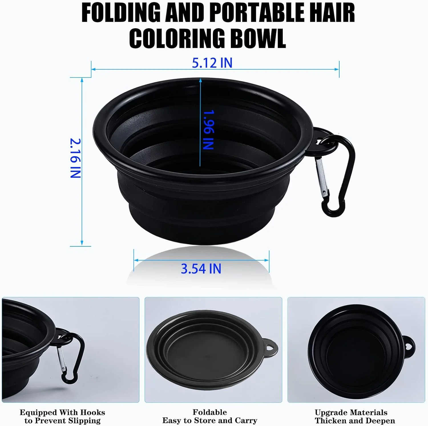 مجموعه ۴۳ تکه رنگ مو حرفه ای سالنی، شامل برس و کاسه رنگ مو، شال رنگ، چوب همزن، گیره، پوشش گوش، دستکش، کلاه مش فویل دار با قلاب های پلاستیکی برای رنگ کردن مو و ابزارهای آرایشگری مجموعه ۴۳ تکه رنگ مو حرفه ای سالنی، شامل برس و کاسه رنگ مو، شال رنگ، چوب همزن، گیره، پوشش گوش، دستکش، کلاه مش فویل دار با قلاب های پلاستیکی برای رنگ کردن مو و ابزارهای آرایشگری