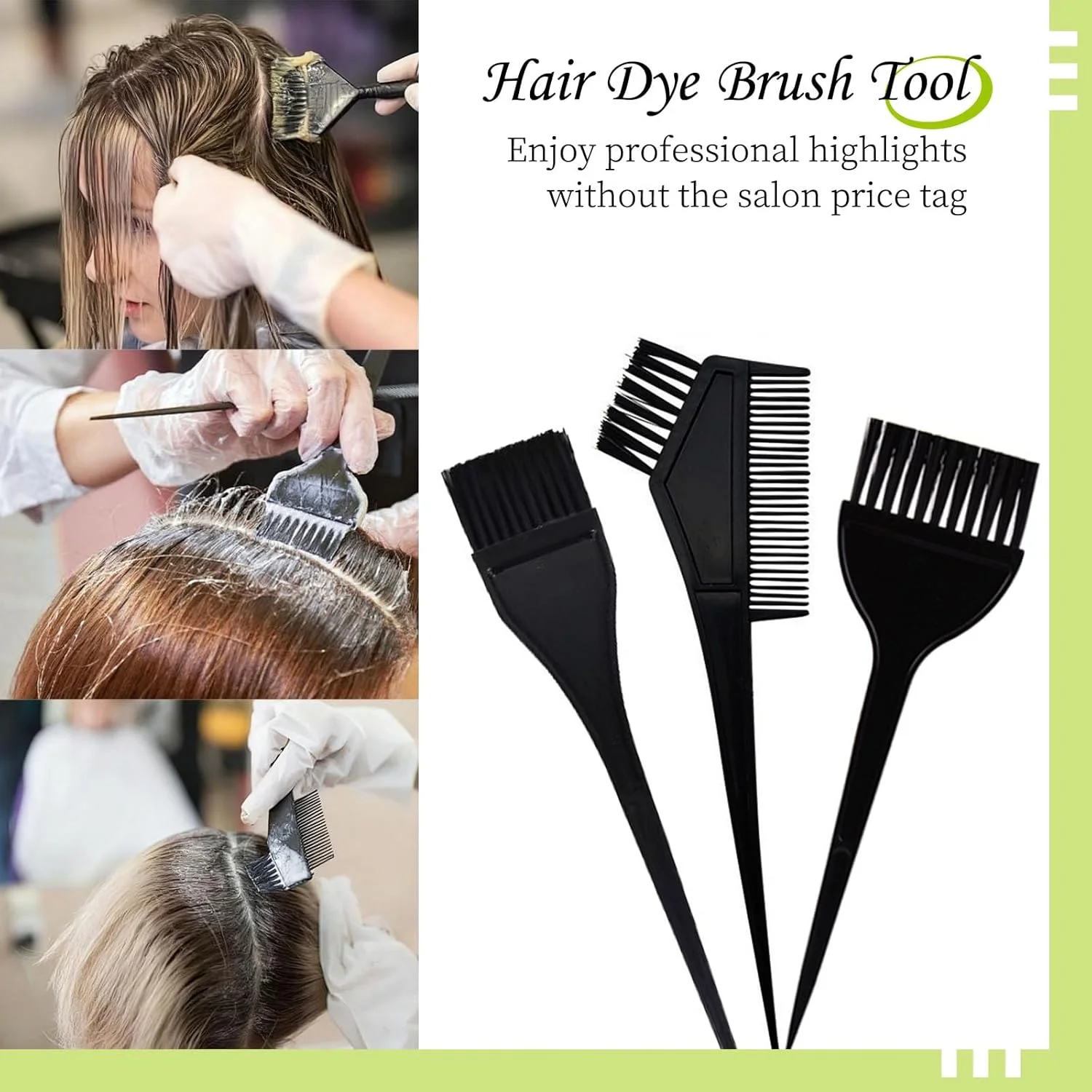 ست رنگ مو DOINEUFL شامل برس رنگ مو، کاسه ترکیب رنگ، کلاه مش و قلاب، شانه رنگ مو، دستکش، شنل، ابزار جانبی برای رنگ کردن مو ست رنگ مو DOINEUFL شامل برس رنگ مو، کاسه ترکیب رنگ، کلاه مش و قلاب، شانه رنگ مو، دستکش، شنل، ابزار جانبی برای رنگ کردن مو