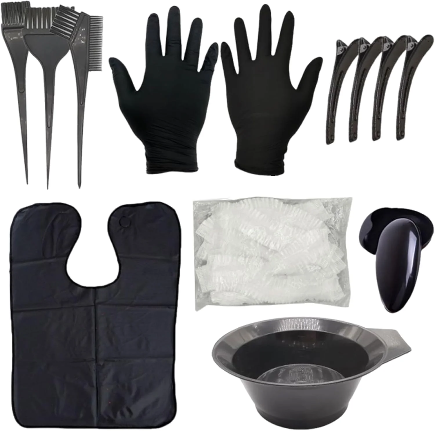 کیت رنگ مو - ابزار حرفه ای رنگ کردن مو | کیت رنگ قابل حمل برای روشن کردن، هایلایت، پوشش موهای سفید، ابرو، ریش، منزل، سالن کیت رنگ مو - ابزار حرفه ای رنگ کردن مو | کیت رنگ قابل حمل برای روشن کردن، هایلایت، پوشش موهای سفید، ابرو، ریش، منزل، سالن