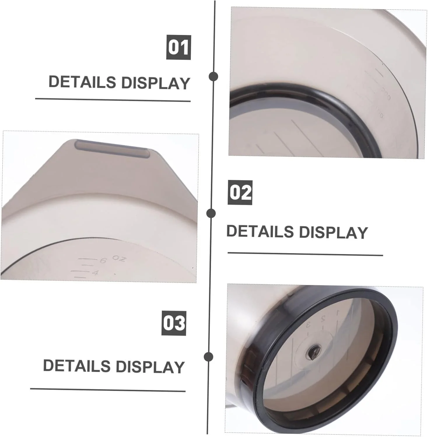 مجموعه ابزار رنگ مو هیلود شامل 5 قطعه با میله همزن و کاسه رنگ غیر لغزنده برای استفاده حرفه ای، طراحی شفاف برای آرایشگران و استفاده خانگی مجموعه ابزار رنگ مو هیلود شامل 5 قطعه با میله همزن و کاسه رنگ غیر لغزنده برای استفاده حرفه ای، طراحی شفاف برای آرایشگران و استفاده خانگی