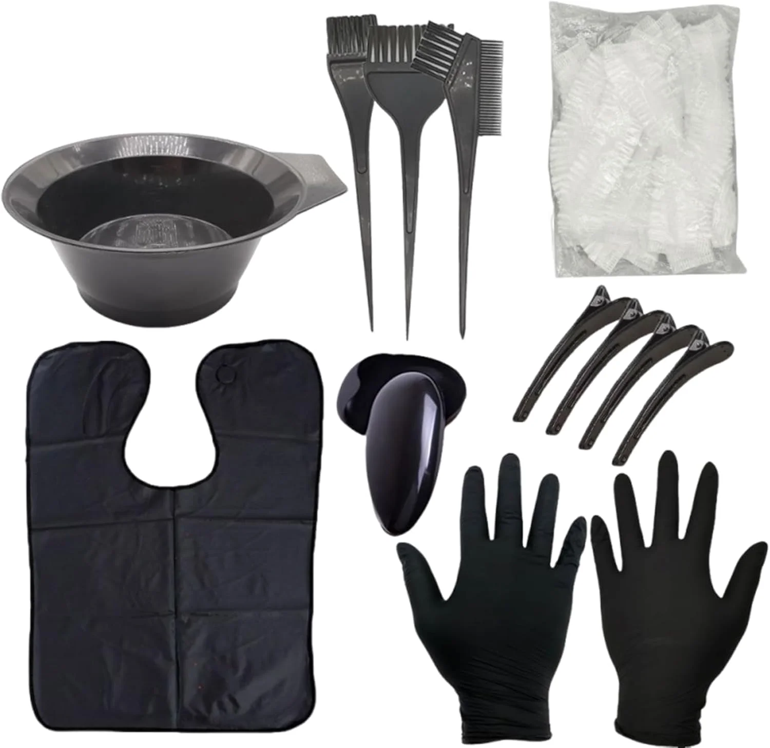 کیت رنگ مو - ابزار هایلایت مو در خانه - کیت رنگ مو قابل استفاده مجدد برای ابرو، ریش، سالن، روشن کردن، هایلایت و پوشش موهای سفید کیت رنگ مو - ابزار هایلایت مو در خانه - کیت رنگ مو قابل استفاده مجدد برای ابرو، ریش، سالن، روشن کردن، هایلایت و پوشش موهای سفید