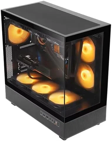 کامپیوتر گیمینگ/ایستگاه کاری رایزن 7 با خنک کننده مایع: پردازنده Ryzen 7 5700X | انتخاب کارت گرافیک | 32 گیگابایت رم | 1 ترابایت NVME/SATA SSD | ویندوز 10/11 | بلوتوث و وای فای (RYZEN 7 + RX 6800 16GB GRAPHICS) کامپیوتر گیمینگ/ایستگاه کاری رایزن 7 با خنک کننده مایع: پردازنده Ryzen 7 5700X | انتخاب کارت گرافیک | 32 گیگابایت رم | 1 ترابایت NVME/SATA SSD | ویندوز 10/11 | بلوتوث و وای فای (RYZEN 7 + RX 6800 16GB GRAPHICS)