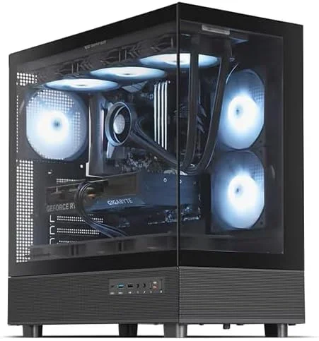 کامپیوتر گیمینگ/ایستگاه کاری رایزن 7 با خنک کننده مایع: پردازنده Ryzen 7 5700X | انتخاب کارت گرافیک | 32 گیگابایت رم | 1 ترابایت NVME/SATA SSD | ویندوز 10/11 | بلوتوث و وای فای (RYZEN 7 + RX 6800 16GB GRAPHICS) کامپیوتر گیمینگ/ایستگاه کاری رایزن 7 با خنک کننده مایع: پردازنده Ryzen 7 5700X | انتخاب کارت گرافیک | 32 گیگابایت رم | 1 ترابایت NVME/SATA SSD | ویندوز 10/11 | بلوتوث و وای فای (RYZEN 7 + RX 6800 16GB GRAPHICS)