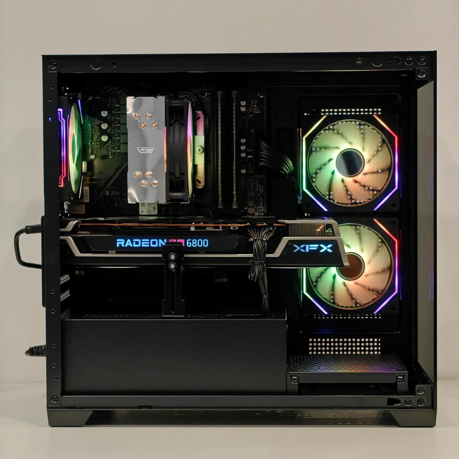 کامپیوتر گیمینگ AMD Ryzen 7-8700F تا 5.0 گیگاهرتز | کارت گرافیک RADEON AMD RX 6800 XT 16GB GDDR6 | رم 32GB DDR5 6000Mhz | حافظه SSD 1TB M.2 NVMe | ویندوز 11 پرو کامپیوتر گیمینگ AMD Ryzen 7-8700F تا 5.0 گیگاهرتز | کارت گرافیک RADEON AMD RX 6800 XT 16GB GDDR6 | رم 32GB DDR5 6000Mhz | حافظه SSD 1TB M.2 NVMe | ویندوز 11 پرو