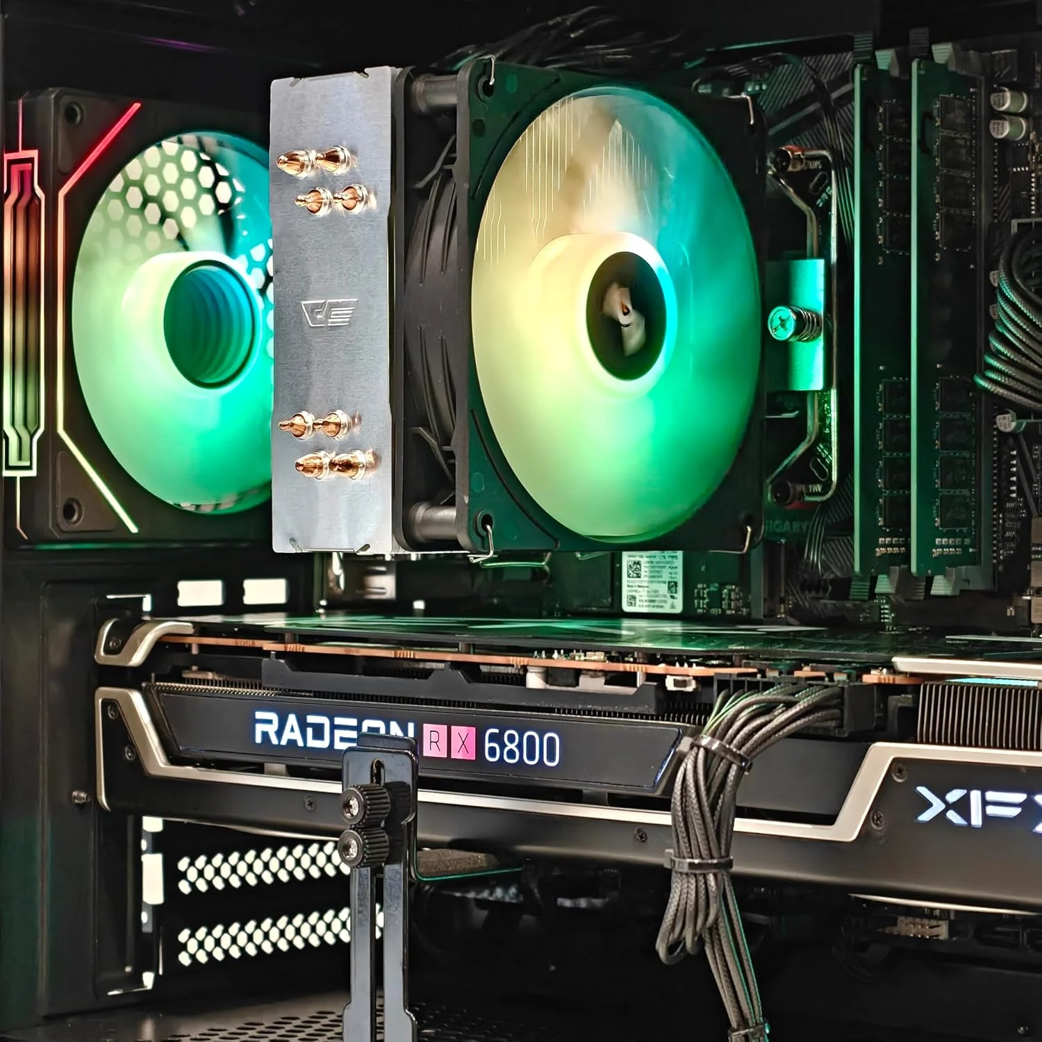 کامپیوتر گیمینگ AMD Ryzen 7-8700F تا 5.0 گیگاهرتز | کارت گرافیک RADEON AMD RX 6800 XT 16GB GDDR6 | رم 32GB DDR5 6000Mhz | حافظه SSD 1TB M.2 NVMe | ویندوز 11 پرو کامپیوتر گیمینگ AMD Ryzen 7-8700F تا 5.0 گیگاهرتز | کارت گرافیک RADEON AMD RX 6800 XT 16GB GDDR6 | رم 32GB DDR5 6000Mhz | حافظه SSD 1TB M.2 NVMe | ویندوز 11 پرو