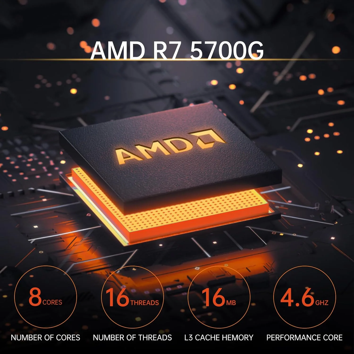 کامپیوتر رومیزی گیمینگ با پردازنده AMD Ryzen 7 5700G، رم 16 گیگابایتی 3200 مگاهرتز DDR4، حافظه 1 ترابایتی M.2، کیس اسمبل شده با منبع تغذیه 550 واتی Bronze و خنک کننده بادی ARGB مناسب برای بازی و کاربری اداری کامپیوتر رومیزی گیمینگ با پردازنده AMD Ryzen 7 5700G، رم 16 گیگابایتی 3200 مگاهرتز DDR4، حافظه 1 ترابایتی M.2، کیس اسمبل شده با منبع تغذیه 550 واتی Bronze و خنک کننده بادی ARGB مناسب برای بازی و کاربری اداری