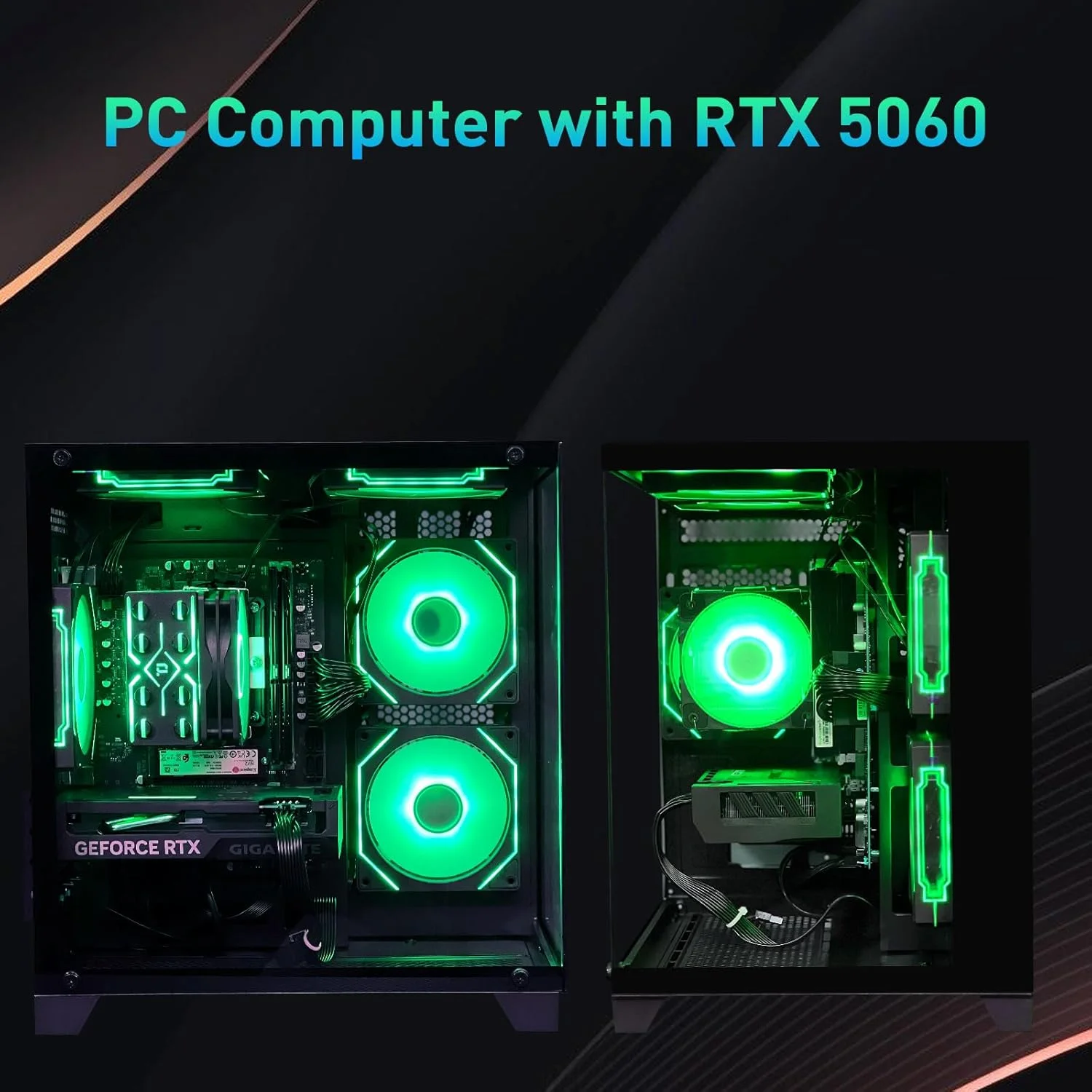 کامپیوتر رومیزی گیمینگ، پردازنده Intel Core i5 14400F، کارت گرافیک RTX 5060، رم 32 گیگابایتی، SSD 1 ترابایتی، فن ARGB، کیس اسمبل شده گیمینگ مناسب برای کاربری اداری کامپیوتر رومیزی گیمینگ، پردازنده Intel Core i5 14400F، کارت گرافیک RTX 5060، رم 32 گیگابایتی، SSD 1 ترابایتی، فن ARGB، کیس اسمبل شده گیمینگ مناسب برای کاربری اداری