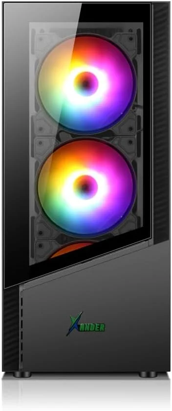 کامپیوتر گیمینگ/ایستگاه کاری اقتصادی: نئون Core i5 | گزینه کارت گرافیک | 16 گیگابایت رم DDR4 | 1 ترابایت NVME/SATA SSD | ویندوز 10 | وای فای و بلوتوث آماده (Core i5 6400 + GTX 960 4GB)