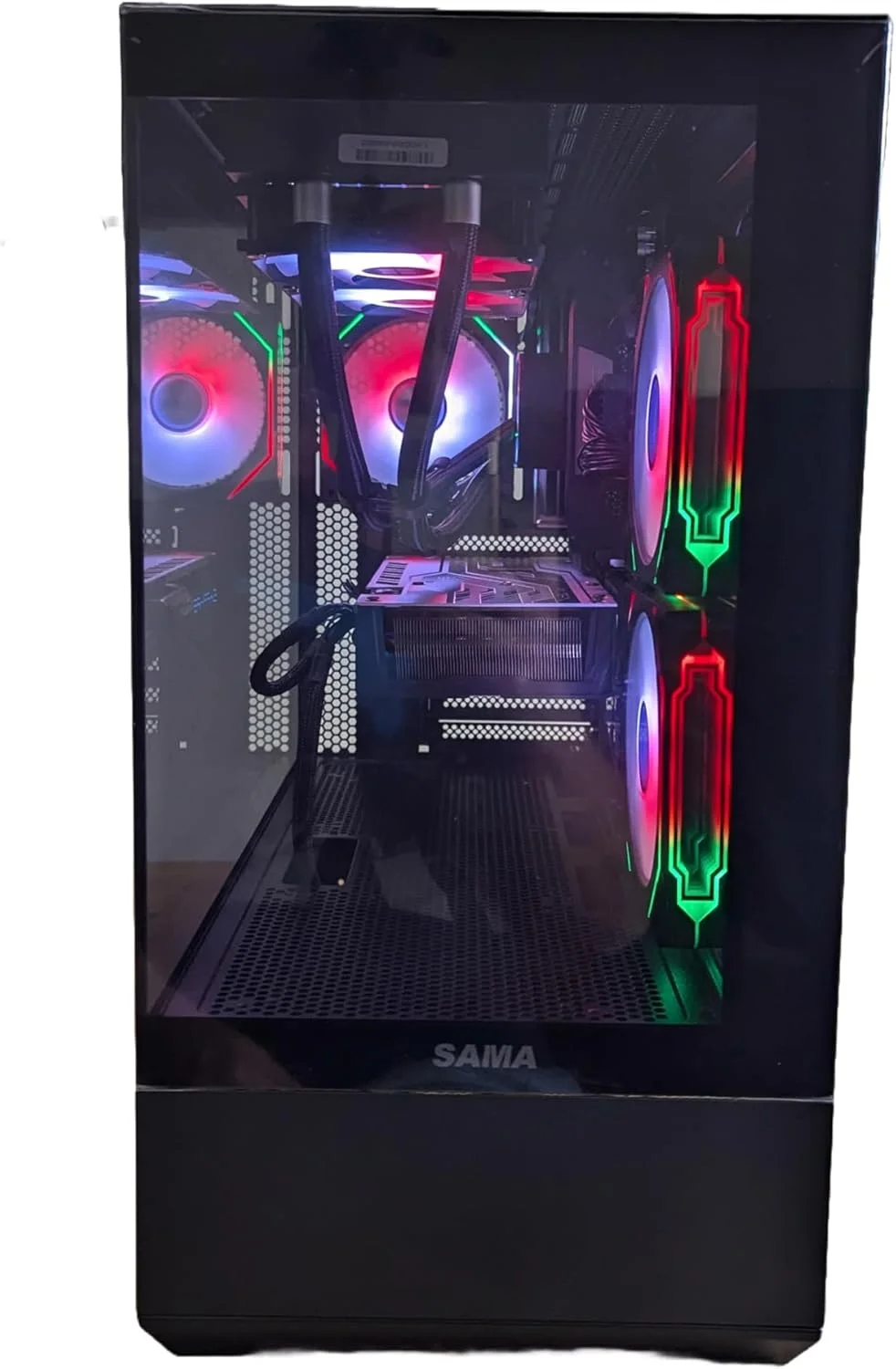 Centaurus Andromeda 2.4 - Intel Core i9-14900K پردازنده ۲۴ هسته ای، خنک کننده مایع، ۳۲ گیگابایت رم DDR5، GeForce RTX 5060، ۲ ترابایت NVMe SSD، ویندوز ۱۱ نسخه ۶۴ بیتی، وای فای AC. سیستم دسکتاپ سریع برای حرفه ای ها و گیمینگ!