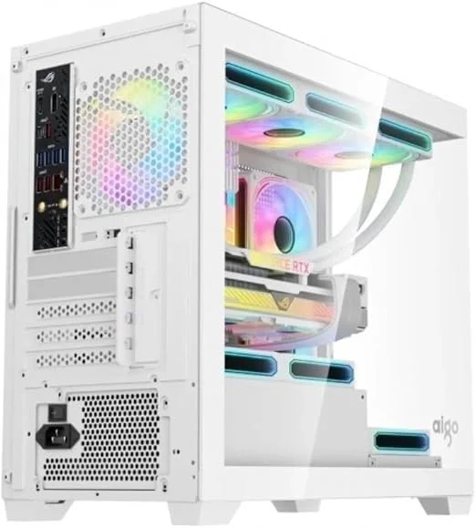 کامپیوتر گیمینگ CORE I7 6700 | انتخاب کارت گرافیک | رم 32 گیگابایت | اس اس دی 500 گیگابایت | ویندوز 10/11 | وای فای 6 | مناسب برای گیمینگ/ایستگاه کاری (CORE I7 + RX 3060 TI 8GB)