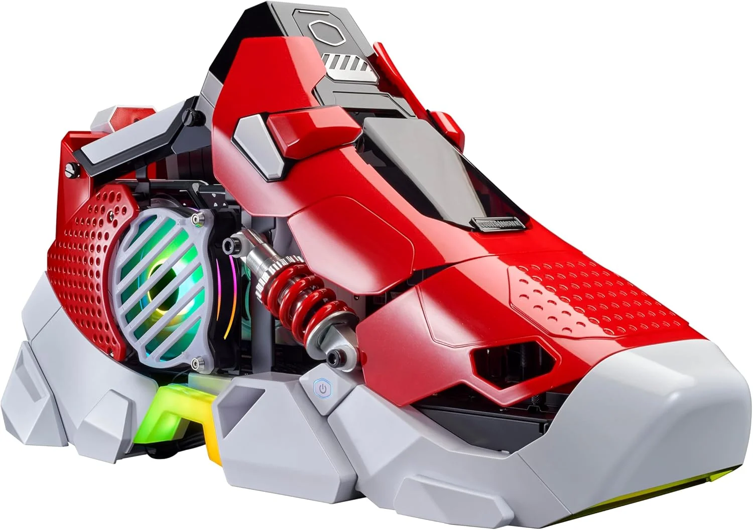 کامپیوتر گیمینگ Cooler Master Sneaker X – پردازنده Intel i5 14400 – کارت گرافیک NVIDIA GeForce RTX 4060 – رم 32GB DDR5 – حافظه 2TB M.2 NVMe SSD – WiFi – Windows 11