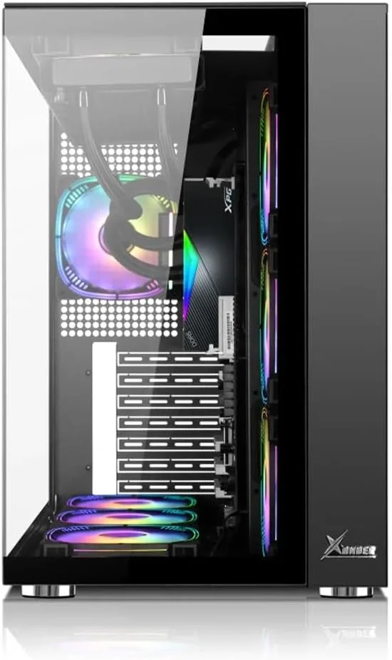 کامپیوتر رومیزی اقتصادی گیمینگ/ایستگاه کاری: CORE I5 10400F | رم 16 گیگابایت | انتخاب کارت گرافیک | 1 ترابایت NVME/SATA SSD | ویندوز 11 | وای فای و بلوتوث آماده (CORE I5 10400F + GTX 1660 SUPER 6GB DDR6)