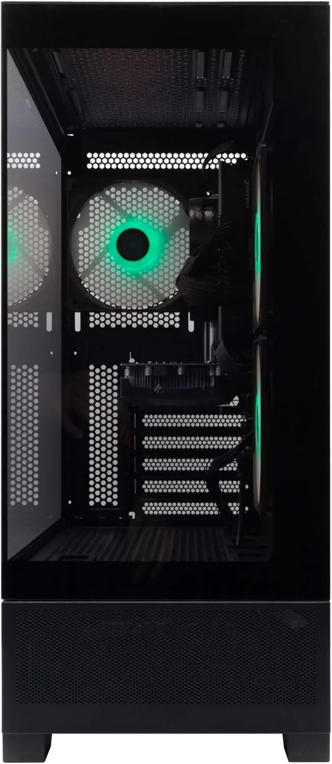 کامپیوتر رومیزی مخصوص بازی ZOTAC MEK با قابلیت‌های پیشرفته هوش مصنوعی - NVIDIA GeForce RTX 3050، AMD Ryzen 5 5500 4.2GHz، 16GB DDR4، 500GB NVME M.2 SSD، منبع تغذیه 650W 80+ Gold، WiFi 6E، Windows 11 Home