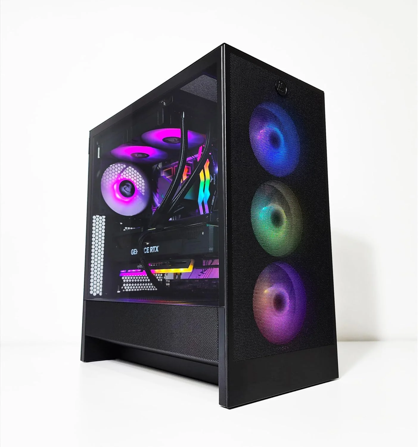 کامپیوتر رومیزی مشکی درجه یک 2 FAR ROBOTICS T-800 - AMD RYZEN 9 9950X3D | RTX 5080 | 64GB DDR5 | 2TB NVME | خنک کننده مایع 360MM | X870 | Win 11 PRO | WIFI | بلوتوث گیمینگ/ایستگاه کاری (ارتقا یافته)