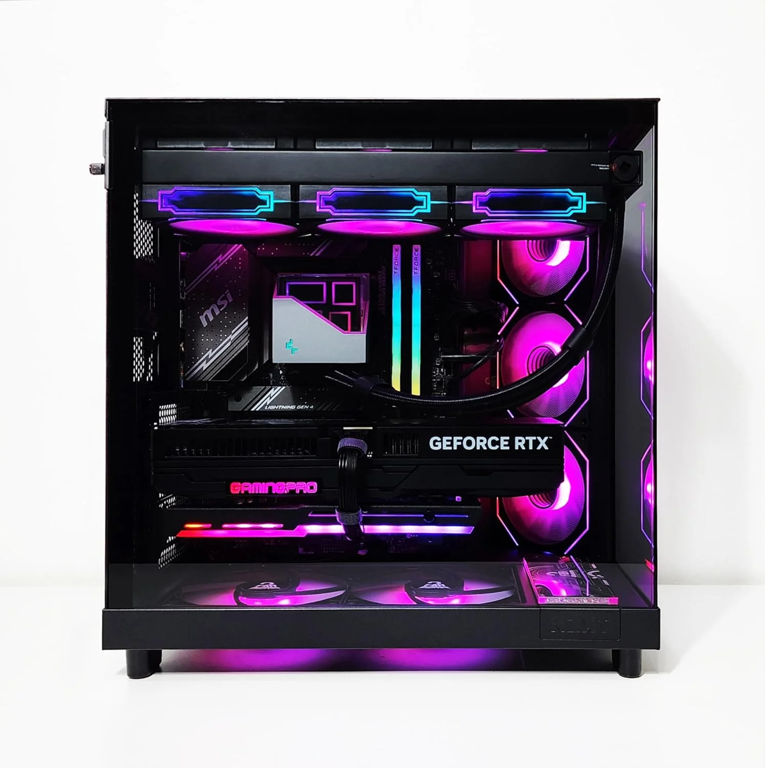 2 FAR ROBOTICS [T-300] پردازنده Intel i9-14900K | کارت گرافیک RTX 5080 | رم 32GB DDR5 | حافظه 2TB NVME M.2 SSD | ویندوز 11 پرو | سیستم خنک کننده مایع گیمینگ [T-378 V4]