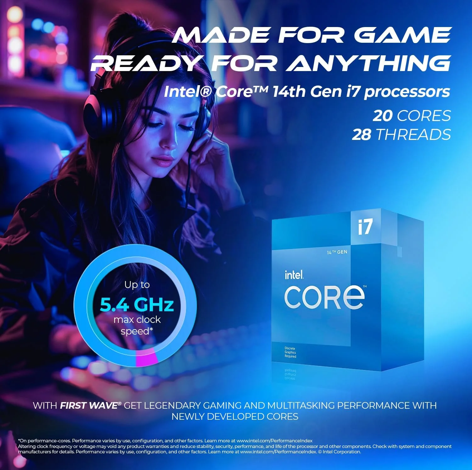 کامپیوتر گیمینگ فرست ویو NightPulse – پردازنده نسل ۱۴ اینتل Core i7-14700F، گرافیک RTX 5060 8GB، رم ۳۲GB DDR5 RGB، حافظه ۱TB NVMe SSD، وای فای، خنک کننده ARGB، ویندوز ۱۱ پرو، مشکی – دسکتاپ با عملکرد بالا