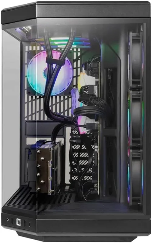 کامپیوتر گیمینگ فوق العاده 4070Ti - پردازنده Intel Core i9-13900KS | کارت گرافیک RTX 4070Ti Super 16GB | رم 64GB DDR5 | حافظه SSD 990 Pro 4TB | خنک کننده مایع 360mm | مادربرد Z790 | منبع تغذیه 750W | وای فای/بلوتوث/ویندوز 11 پرو | کامپیوتر رومیزی