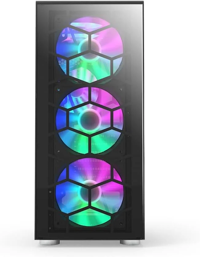 کامپیوتر گیمینگ اپکس - AMD Ryzen 5-5600X | GeForce RTX 3060 12GB GPU | 16GB DDR4 RAM | 1TB M.2 NVMe SSD | خنک کننده بادی | B650 MB | 650W 80+ PSU | WiFi/BT/Win11 Pro | کامپیوتر رومیزی