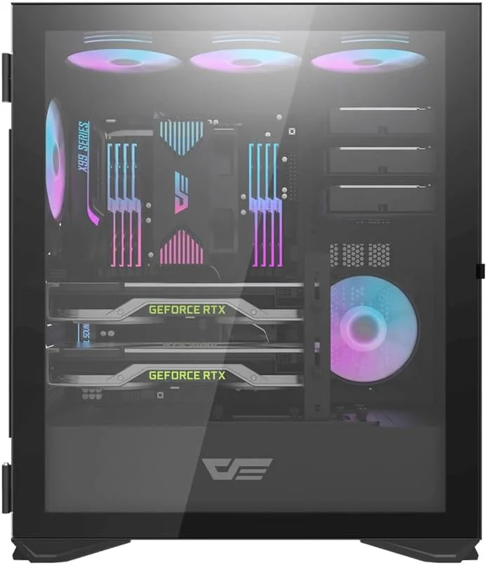 کامپیوتر گیمینگ بتل استار - پردازنده Intel Core i7-12700F | کارت گرافیک GeForce RTX 5060Ti 8GB | رم 16GB DDR5 | حافظه SSD NVMe 1TB | خنک کننده مایع 240mm | مادربرد B760 | منبع تغذیه 650W 80+ | WiFi/BT/Win11 Pro | کامپیوتر رومیزی