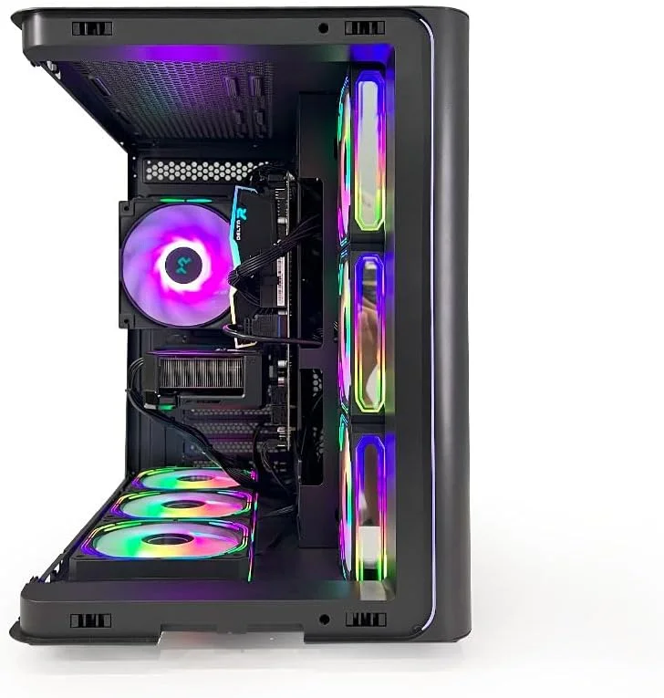 کامپیوتر گیمینگ GAME SEKRET Apex - پردازنده Intel Core i5-12400F | کارت گرافیک RTX 3050 8GB | رم 16GB DDR4 | حافظه SSD NVMe 1TB | خنک کننده بادی | مادربرد H610 | منبع تغذیه 650W 80+ | WiFi/BT/Win11 Pro | کامپیوتر رومیزی