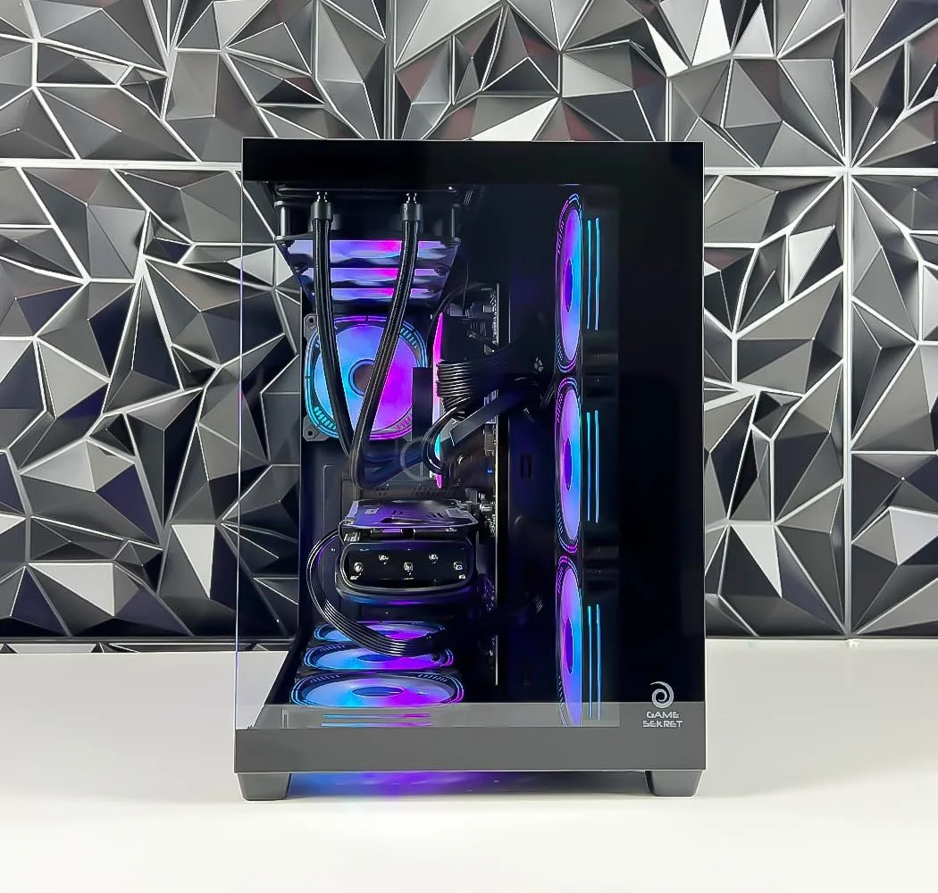 کامپیوتر گیمینگ بتل استیشن - پردازنده AMD Ryzen 7-7800X3D | کارت گرافیک NVIDIA RTX 4060Ti 16GB | رم 32GB | SSD 1TB + HDD 1TB | خنک کننده مایع | وای فای آماده | ویندوز 11 پرو | کیس کامپیوتر