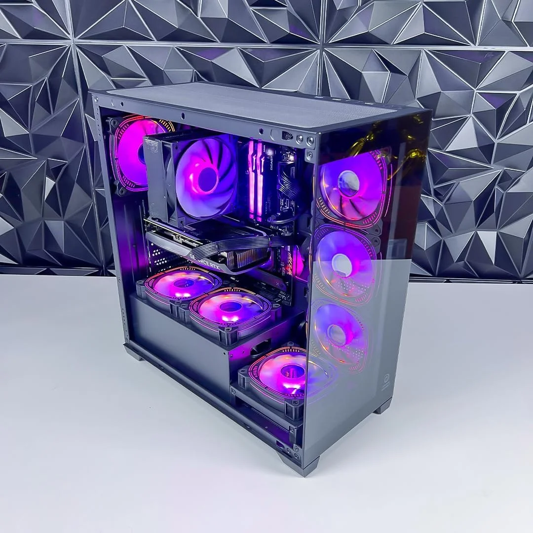 کامپیوتر گیمینگ بودجه‌ای گیم سکرت بلیتز - Intel Core i5-13400F | کارت گرافیک RTX 3060 12GB | رم 16GB DDR4 | حافظه SSD NVMe 1TB | خنک‌کننده بادی | مادربرد H610 | منبع تغذیه 650W 80+ | WiFi/BT/Win11 Pro | کامپیوتر رومیزی