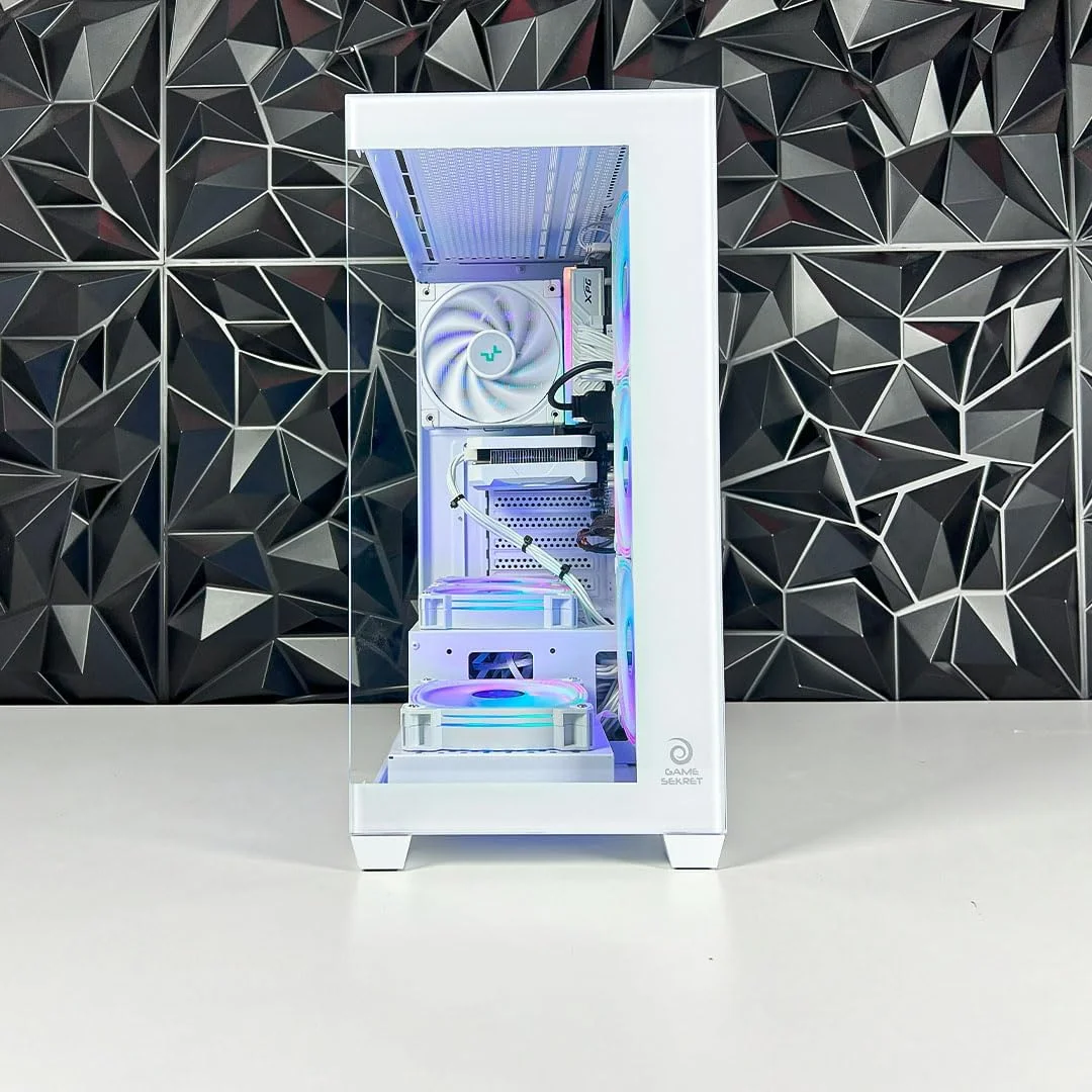 کامپیوتر گیمینگ - Intel Core i5-13400F | GeForce RTX 3060 12GB GPU | 32GB DDR4 RAM | 1TB NVMe SSD | خنک کننده بادی | H610 MB | 650W 80+ PSU | WiFi/BT/Win11 Pro | کامپیوتر رومیزی