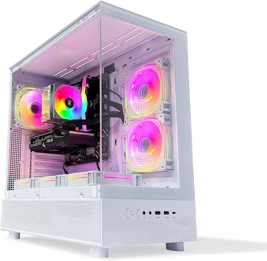 کامپیوتر گیمینگ - Intel Core i5-12400F | کارت گرافیک RTX 3060 12GB | رم 16GB DDR4 | اس اس دی 1TB NVMe | خنک کننده بادی | مادربرد H610 | پاور 650W 80+ | WiFi/BT/Win11 Pro | کامپیوتر رومیزی کامپیوتر گیمینگ - Intel Core i5-12400F | کارت گرافیک RTX 3060 12GB | رم 16GB DDR4 | اس اس دی 1TB NVMe | خنک کننده بادی | مادربرد H610 | پاور 650W 80+ | WiFi/BT/Win11 Pro | کامپیوتر رومیزی