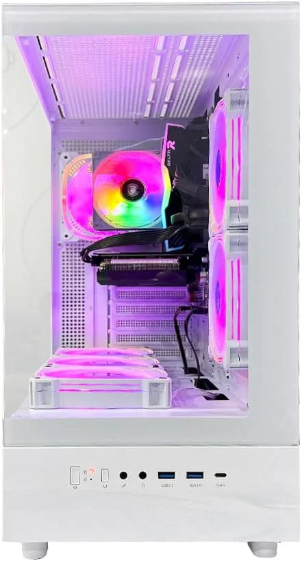 کامپیوتر گیمینگ - Intel Core i5-12400F | کارت گرافیک RTX 3060 12GB | رم 16GB DDR4 | اس اس دی 1TB NVMe | خنک کننده بادی | مادربرد H610 | پاور 650W 80+ | WiFi/BT/Win11 Pro | کامپیوتر رومیزی