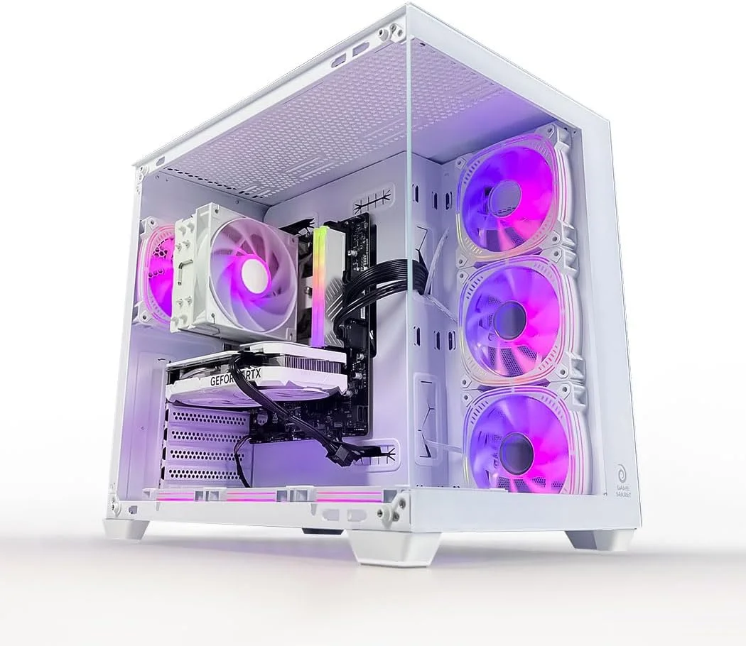 کامپیوتر گیمینگ میستیک گیم سیکرت - پردازنده Intel Core i5-12400F | کارت گرافیک RTX 3060 12GB | رم 32GB DDR4 | حافظه SSD NVMe 1TB | خنک کننده بادی | مادربرد H610 | منبع تغذیه 650W 80+ | وای فای/بلوتوث/ویندوز 11 پرو | کامپیوتر رومیزی کامپیوتر گیمینگ میستیک گیم سیکرت - پردازنده Intel Core i5-12400F | کارت گرافیک RTX 3060 12GB | رم 32GB DDR4 | حافظه SSD NVMe 1TB | خنک کننده بادی | مادربرد H610 | منبع تغذیه 650W 80+ | وای فای/بلوتوث/ویندوز 11 پرو | کامپیوتر رومیزی