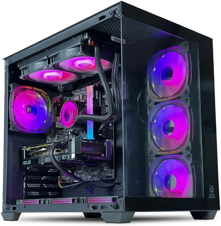 کامپیوتر گیمینگ GAME SEKRET Nova - پردازنده Intel Core i5-14600K | کارت گرافیک RTX 5060 8GB | رم 32GB DDR5 | حافظه SSD NVMe 1TB | خنک کننده مایع 240mm | مادربرد B760 | پاور 650W 80+ | WiFi/BT/Win11 Pro | کامپیوتر رومیزی