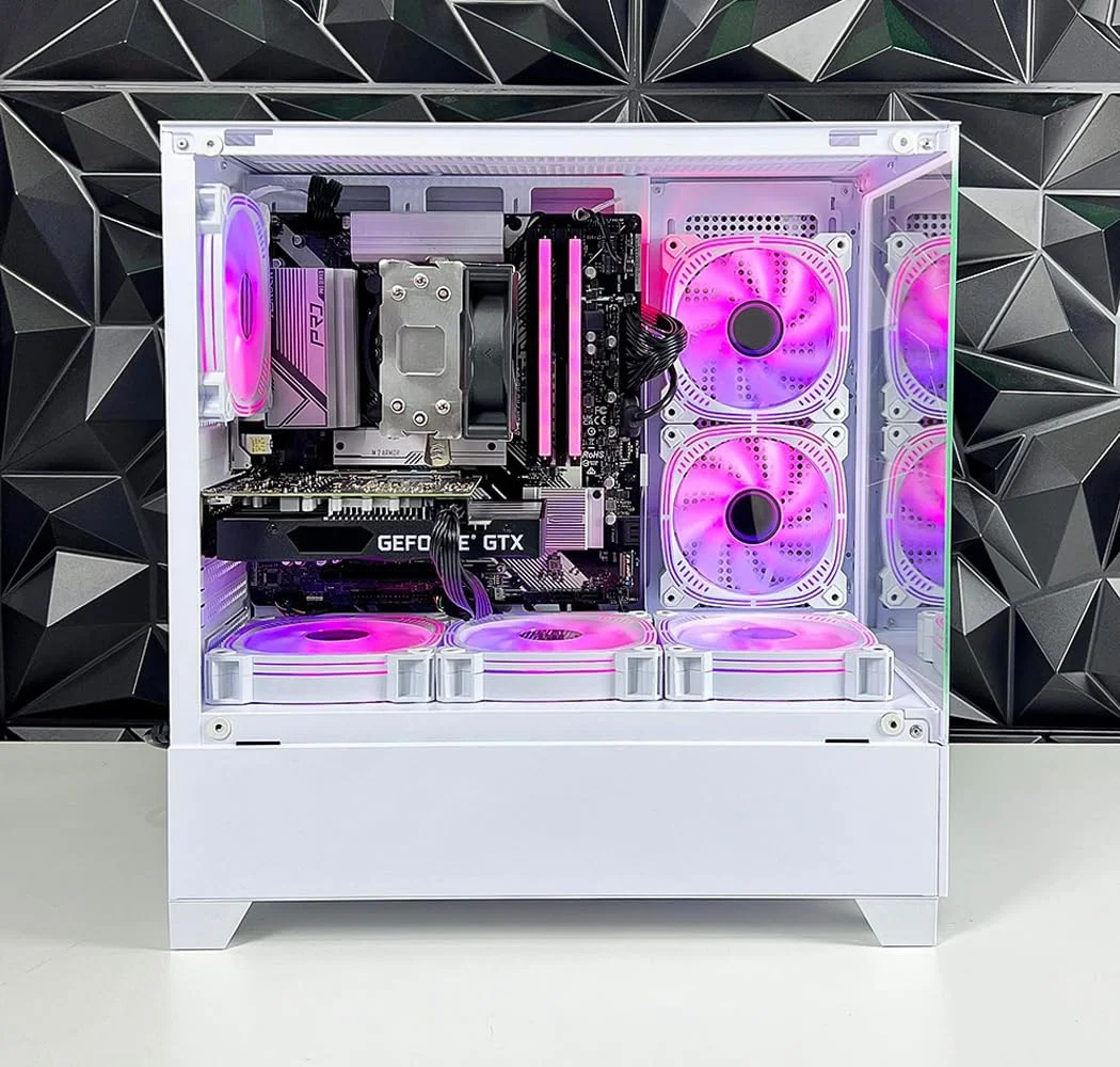 کامپیوتر گیمینگ نوا - پردازنده Intel Core i5-12400F | کارت گرافیک GeForce RTX 3060 12GB | رم 16GB DDR4 | حافظه 1TB NVMe SSD | خنک کننده بادی | مادربرد H610 | منبع تغذیه 500W 80+ | وای فای/بلوتوث/ویندوز 11 پرو | کامپیوتر رومیزی (ارتقا یافته)