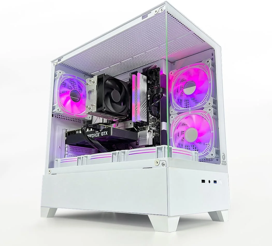 کامپیوتر گیمینگ نوا اسکای XT - پردازنده Intel Core i5-13400F | کارت گرافیک RTX 3060 12GB | رم 16GB DDR4 | حافظه SSD NVMe 1TB | خنک کننده بادی | مادربرد H610 | منبع تغذیه 650W 80+ | WiFi/BT/Win11 Pro | کامپیوتر رومیزی