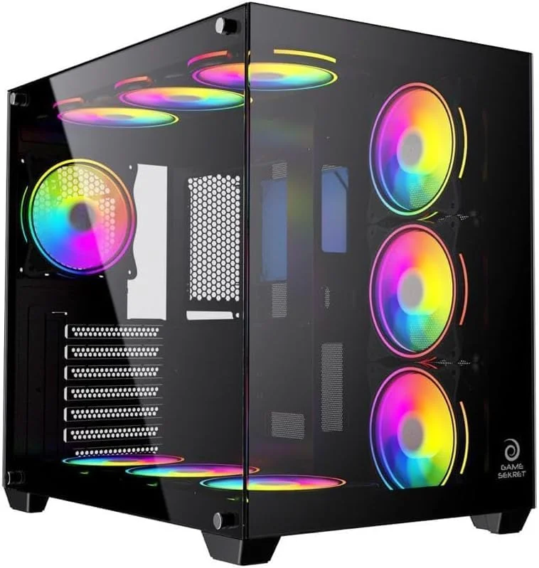 کامپیوتر گیمینگ Sekret Nova - پردازنده AMD Ryzen 7-7700X | کارت گرافیک NVIDIA RTX 4070 Super 12GB | رم 32GB D5 | SSD 990 Pro 1TB | خنک کننده مایع | وای فای | ویندوز 11 پرو | کیس کامپیوتر