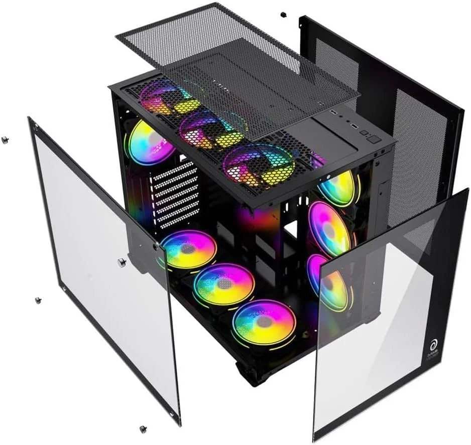 کامپیوتر گیمینگ Sekret Nova - پردازنده AMD Ryzen 7-7700X | کارت گرافیک NVIDIA RTX 4070 Super 12GB | رم 32GB D5 | SSD 990 Pro 1TB | خنک کننده مایع | وای فای | ویندوز 11 پرو | کیس کامپیوتر