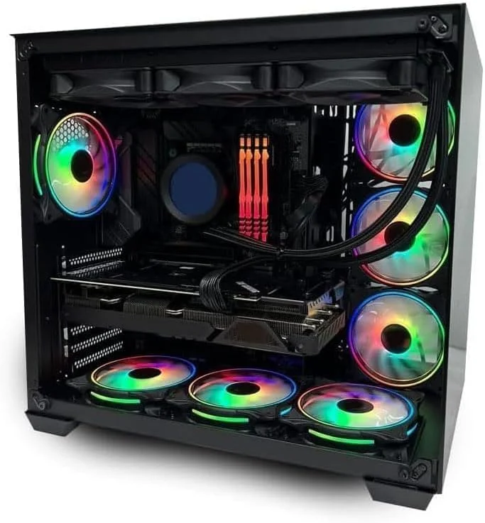 کامپیوتر گیمینگ Sekret Nova - پردازنده AMD Ryzen 7-7700X | کارت گرافیک NVIDIA RTX 4070 Super 12GB | رم 32GB D5 | SSD 990 Pro 1TB | خنک کننده مایع | وای فای | ویندوز 11 پرو | کیس کامپیوتر