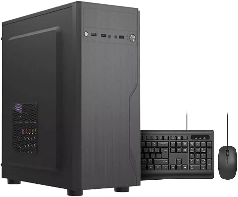 بسته کامل کامپیوتر اداری گیم سکرت - Intel Core i5-12400 | گرافیک یکپارچه | 16 گیگابایت رم DDR4 | 1 ترابایت NVMe SSD | خنک کننده بادی | مادربرد H610 | منبع تغذیه 500 وات 80+ | ماوس + کیبورد | WiFi/BT/Win11 Pro | کامپیوتر رومیزی