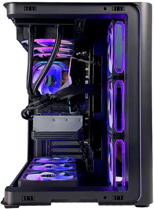 کامپیوتر گیمینگ شبح - AMD Ryzen 9-9900X | کارت گرافیک RTX 4070 Super 12GB | رم 64GB DDR5 | حافظه SSD NVMe 2TB | خنک کننده مایع 360mm | مادربرد X670 | منبع تغذیه 750W 80+ Gold | WiFi/BT/Win11 Pro | کامپیوتر رومیزی