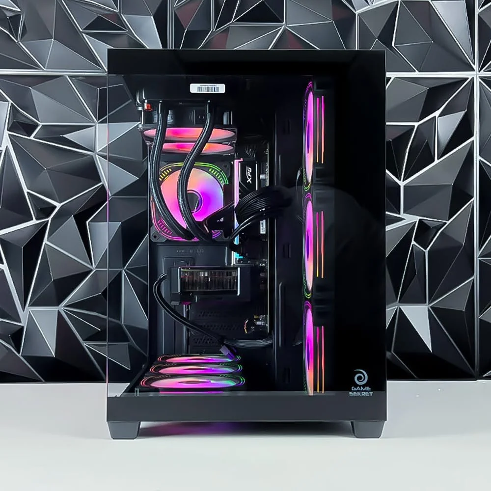 رایانه شخصی گیمینگ پیک گیم - AMD Ryzen 5-8500G | کارت گرافیک GeForce RTX 4060 8GB | رم 32GB DDR5 | حافظه SSD 1TB M.2 NVMe | خنک کننده مایع 240mm | مادربرد B650 MB | منبع تغذیه 650W 80+ | WiFi/BT/Win11 Pro | کامپیوتر رومیزی