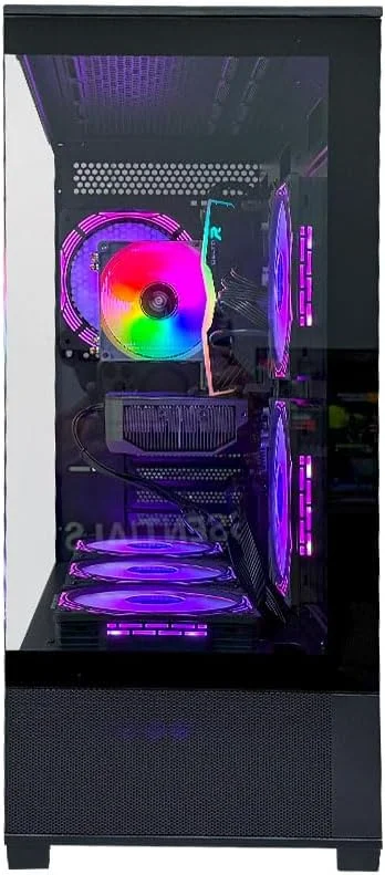 کامپیوتر گیمینگ Rook IX گیم سیکرت - پردازنده Intel Core i5-12400F | کارت گرافیک RX 580 8GB | رم 16GB DDR4 | حافظه SSD NVMe 1TB | خنک کننده بادی | مادربرد H610 | منبع تغذیه 500W 80+ | WiFi/BT/Win11 Pro | کامپیوتر رومیزی