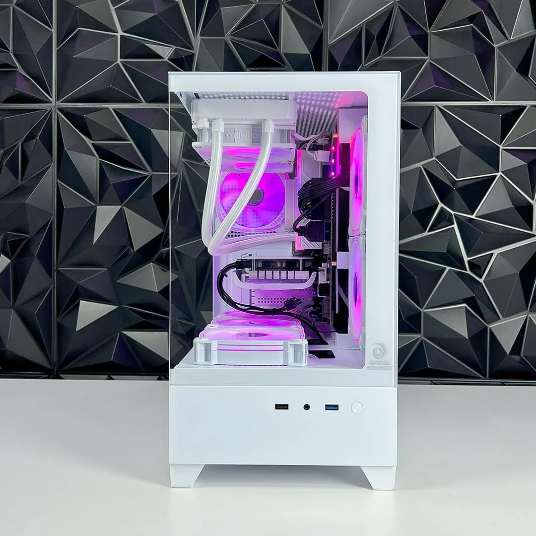 کامپیوتر گیمینگ GAME SEKRET Skye - پردازنده Intel Core i5-12400F | کارت گرافیک RTX 5060 8GB | رم 32GB DDR4 | حافظه SSD NVMe 1TB + هارد دیسک 2TB | خنک کننده بادی | مادربرد H610 | منبع تغذیه 650W 80+ | وای فای/بلوتوث/ویندوز 11 پرو | کامپیوتر رومیزی