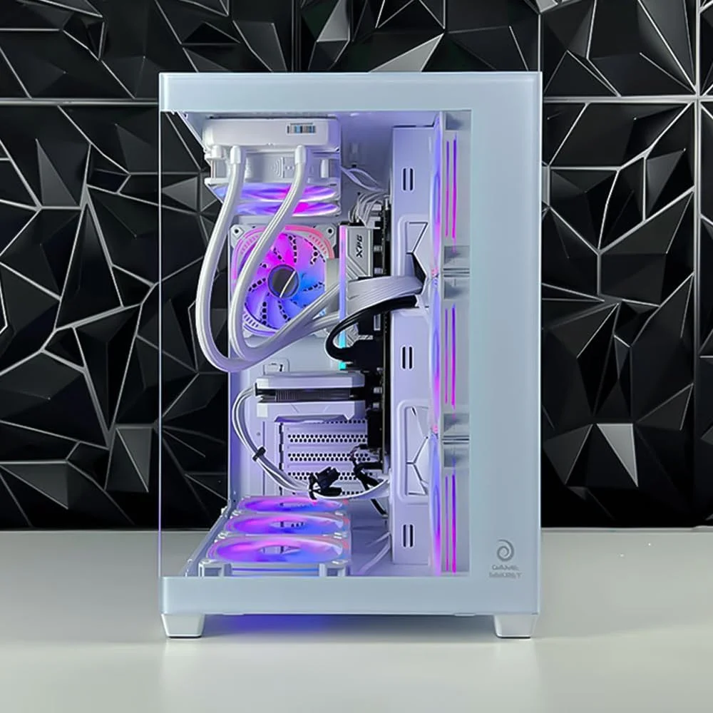 کامپیوتر گیمینگ استورم گیم سکرت - پردازنده Intel Core i5-13400F | کارت گرافیک RTX 4060 8GB | رم 32GB DDR5 | حافظه SSD NVMe 1TB | خنک کننده مایع 240mm | مادربرد B760 MB | منبع تغذیه 650W 80+ | WiFi/BT/Win11 Pro | کامپیوتر رومیزی